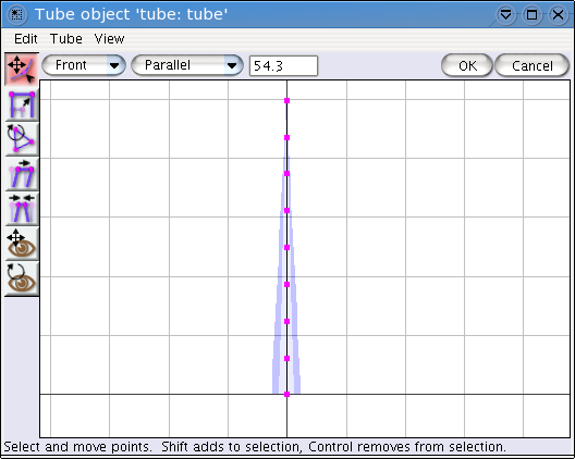 Subdivision of the decorator tube